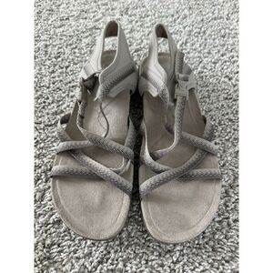 Merrell District Muri Sandal Women's Moon Grey Buckle 9